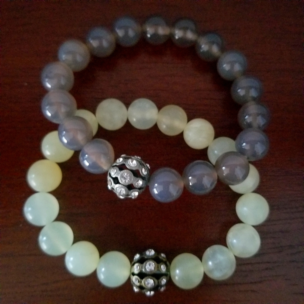 ⚜ Set of 2 Bead Bracelets ⚜